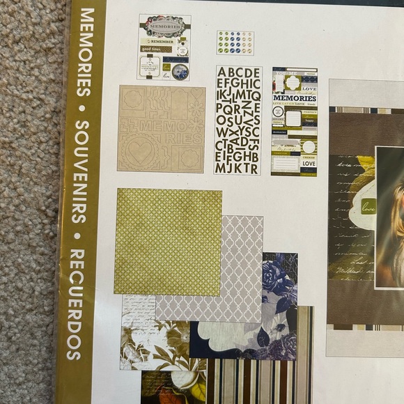 Scrapbook Kit – 12x12 Memory Album Set (NEW & Sealed!) 🧡 - Picture 4 of 5